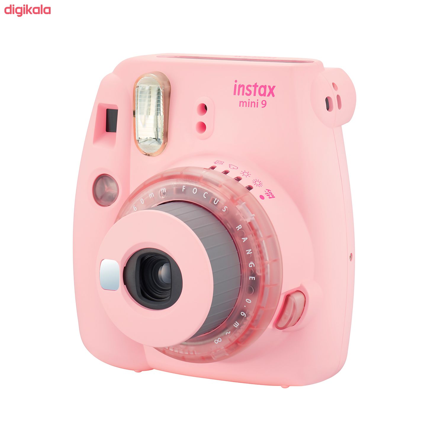 دوربین عکاسی چاپ سریع فوجی فیلم مدل Instax Mini 9 Clear به همراه یک بسته فیلم مدل Despicable Me بسته ۱۰ عددی main 1 4