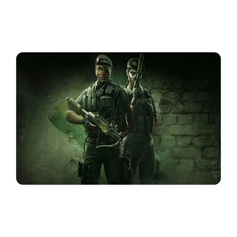 ماوس پد طرح رینبو سیکس مدل mpb784