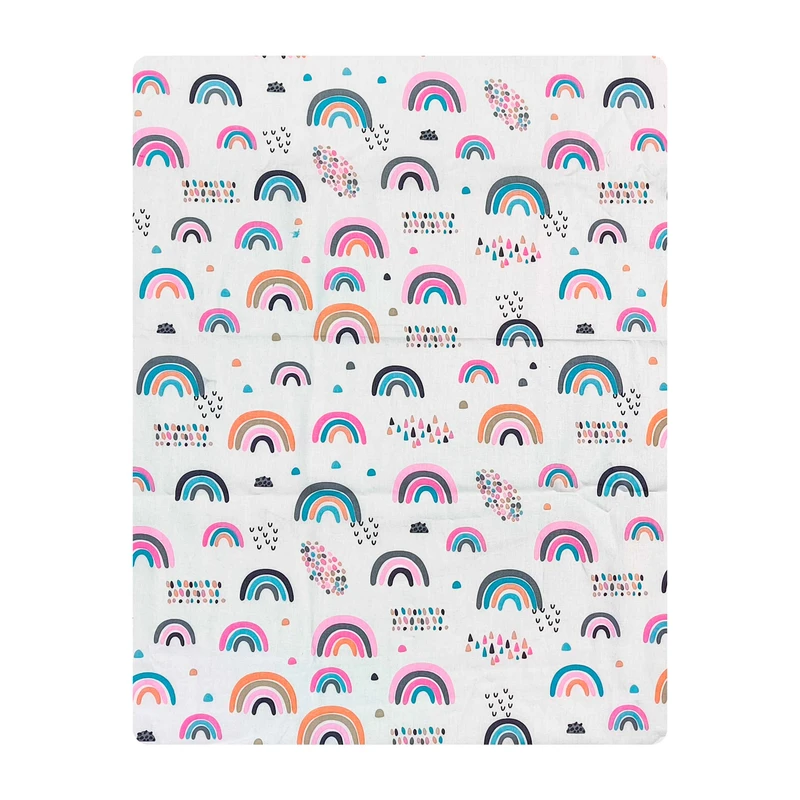 ملحفه کودک آدنو مدل رنگین کمان کد FI29 سایز 100x150 سانتی متر