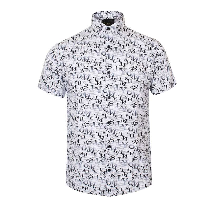 پیراهن آستین کوتاه مردانه مدل هاوایی Pir-20