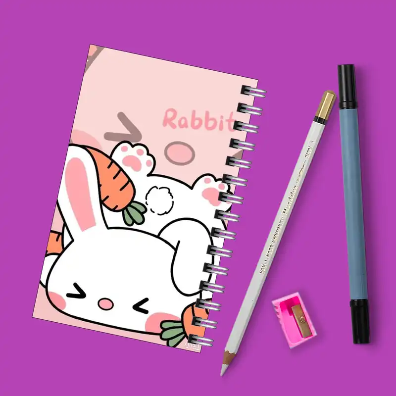 دفترچه یادداشت مدل to do list طرح خرگوش و هویج کد 5021752