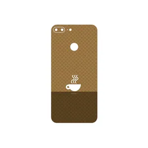 MAHOOT Minimal Cup of Coffee Icon Cover Sticker for Honor 9 Lite
