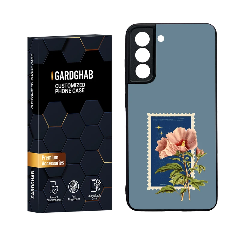 کاور گارد قاب مدل دور ژله ای پشت گلس دخترانه مناسب برای گوشی موبایل سامسونگ Galaxy S21 FE