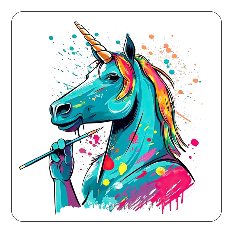 مگنت کاکتی طرح اسب تک شاخ و یونیکورن مدل mp30492