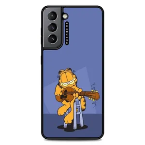 AKAM AMC-WSGS21-GARFIELD16 Cover For Samsung Galaxy S21