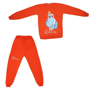 ست سویشرت و شلوار دخترانه مدل سیندرلا