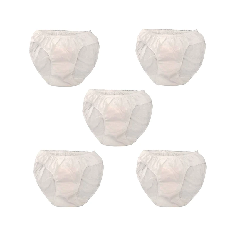 شورت یکبار مصرف زنانه مامی ناز مدل SM400 مجموعه 5 عددی