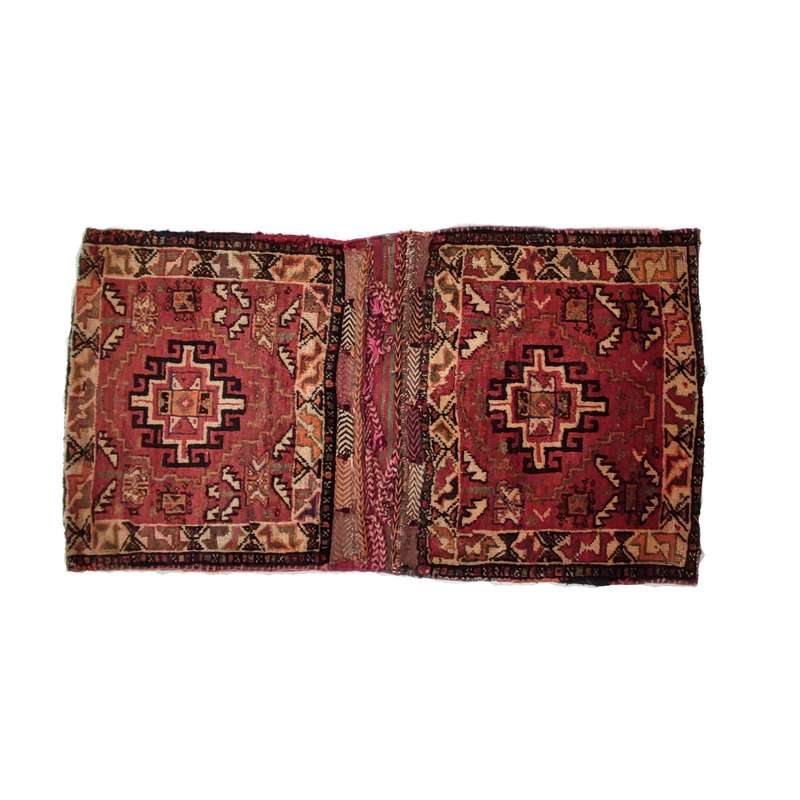 خورجین دستباف نیم متری مدل عشایر قشقایی کد D005-178
