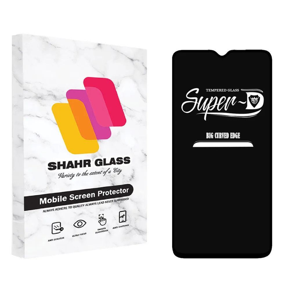 محافظ صفحه نمایش شهر گلس مدل SUPERD مناسب برای گوشی موبایل شیائومی Redmi 10C