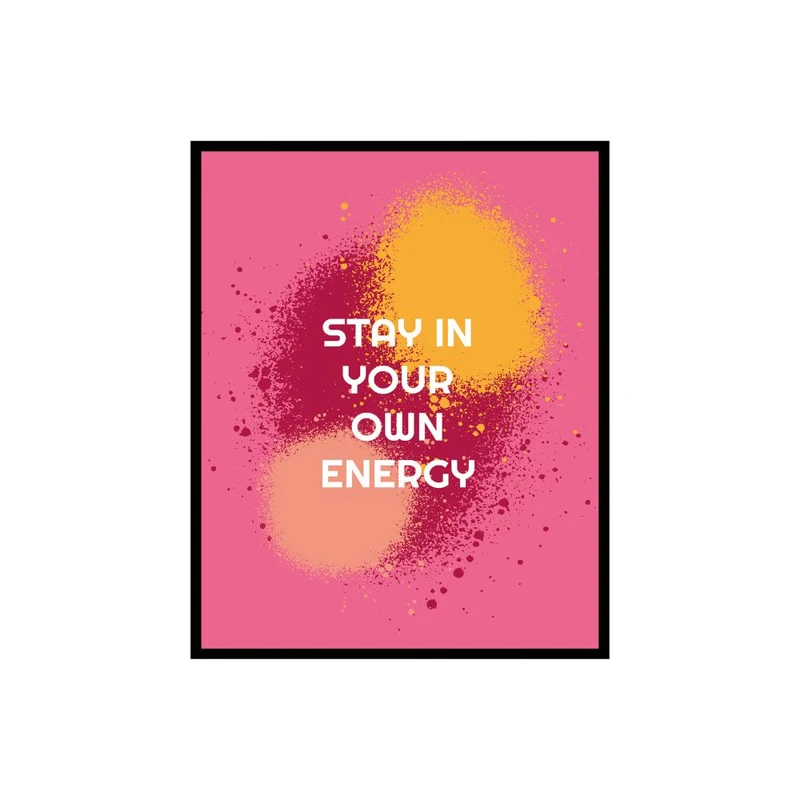 پوستر مدل انرژی خودت را حفظ کنید