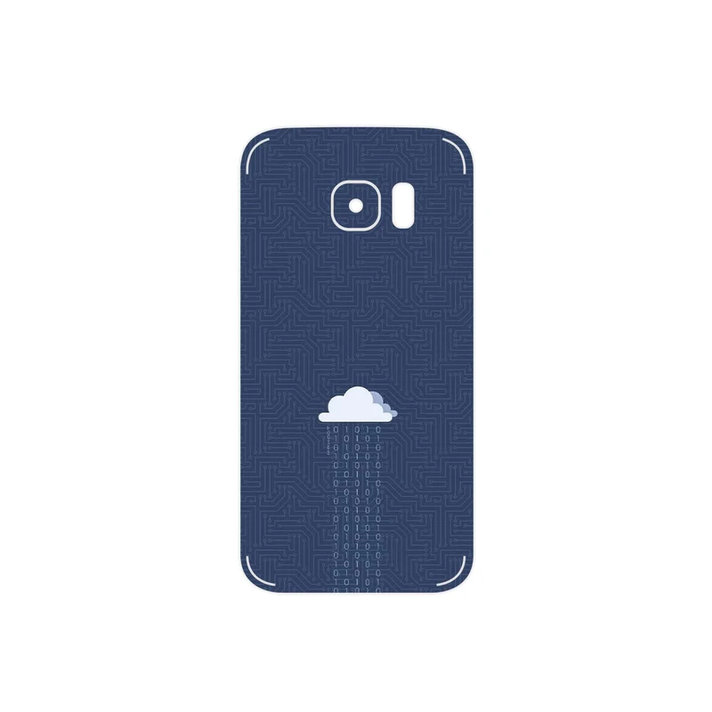 برچسب پوششی ماهوت مدل Minimal Data Cloud مناسب برای گوشی موبایل سامسونگ Galaxy S7