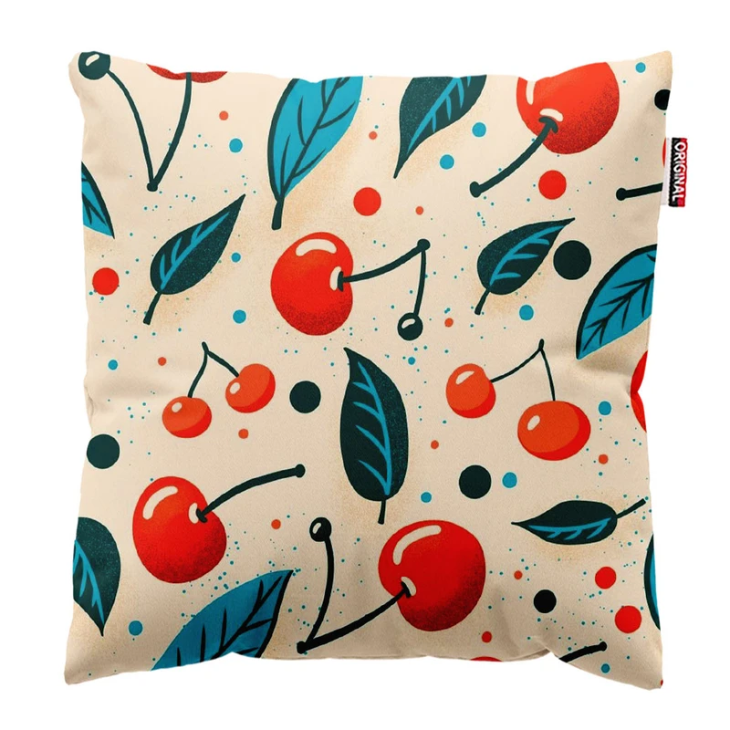 کوسن پاد آفرین طرح میوه کد 1231 سایز 30*30 سانتی متر