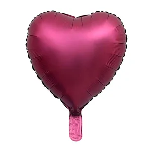 بادکنک فویلی طرح قلبی مدل chrome کد b001