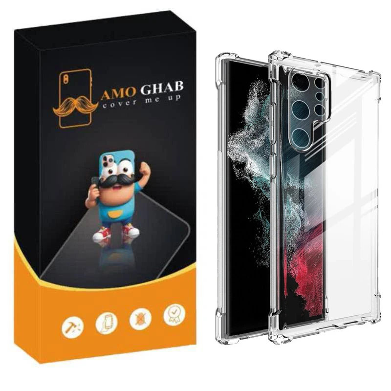 کاور عمو قاب مدل Crystal مناسب برای گوشی موبایل سامسونگ Galaxy S24 Ultra