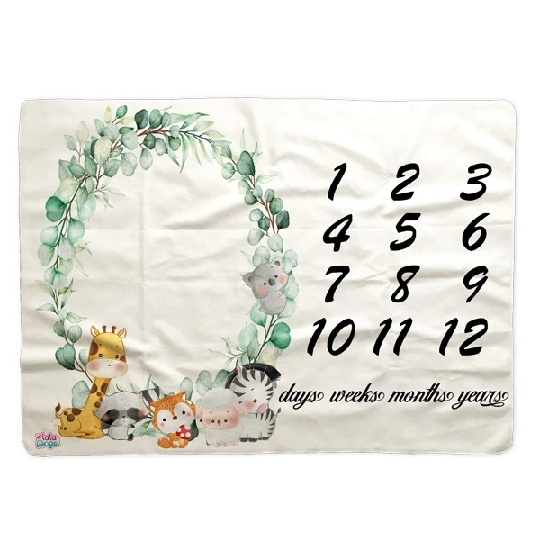 زیرانداز عکاسی ماهگرد کودک لالاآنجل مدل کلاسیک