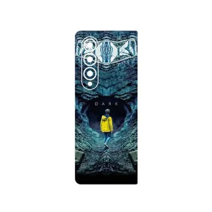MAHOOT Dark Cover Sticker for Samsung Galaxy Z Fold4