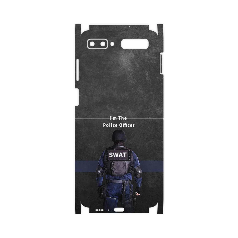 برچسب پوششی ماهوت مدل Police Officer-FullSkin مناسب برای گوشی موبایل سامسونگ Galaxy Z Flip