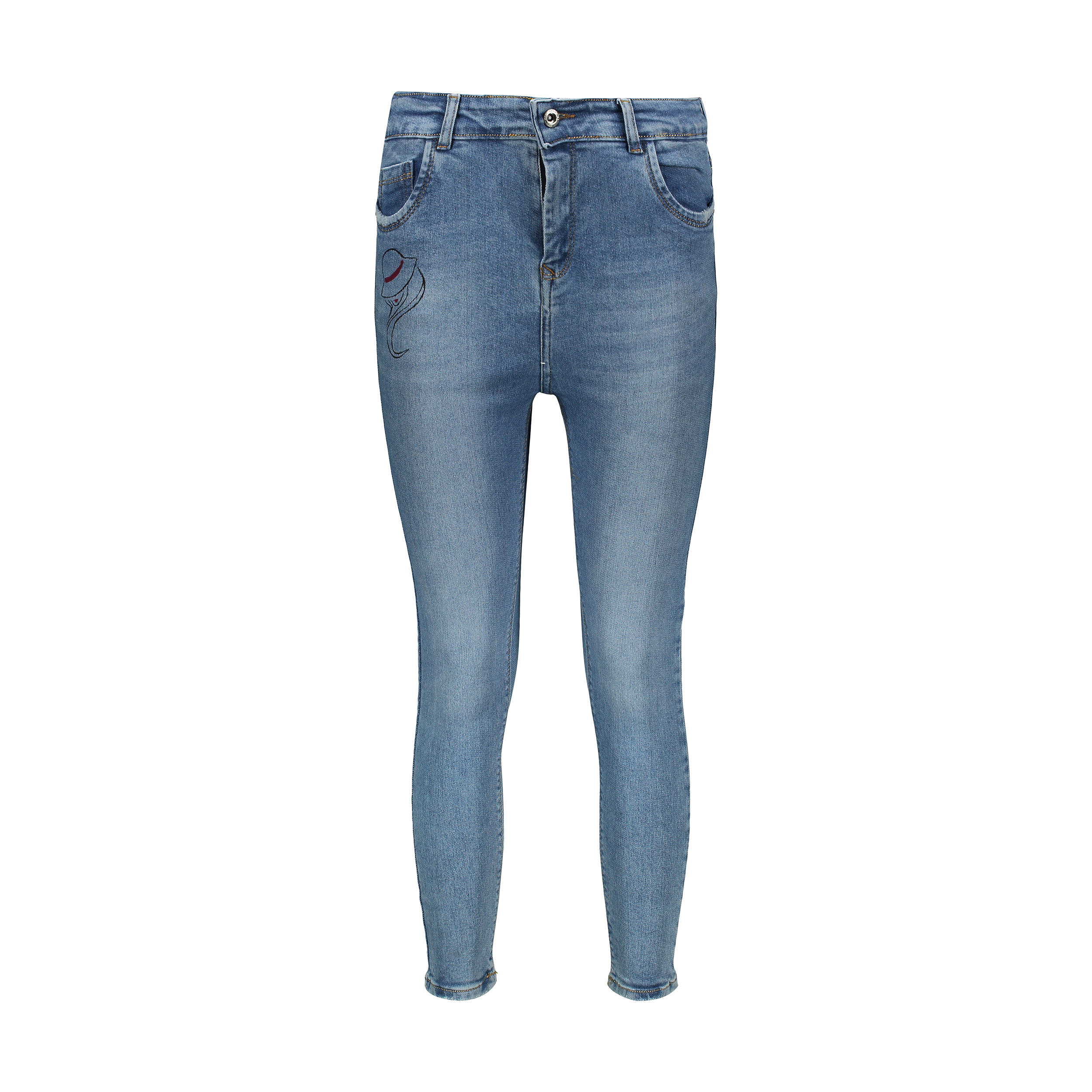 شلوار جین زنانه کیکی رایکی مدل BB3342-059