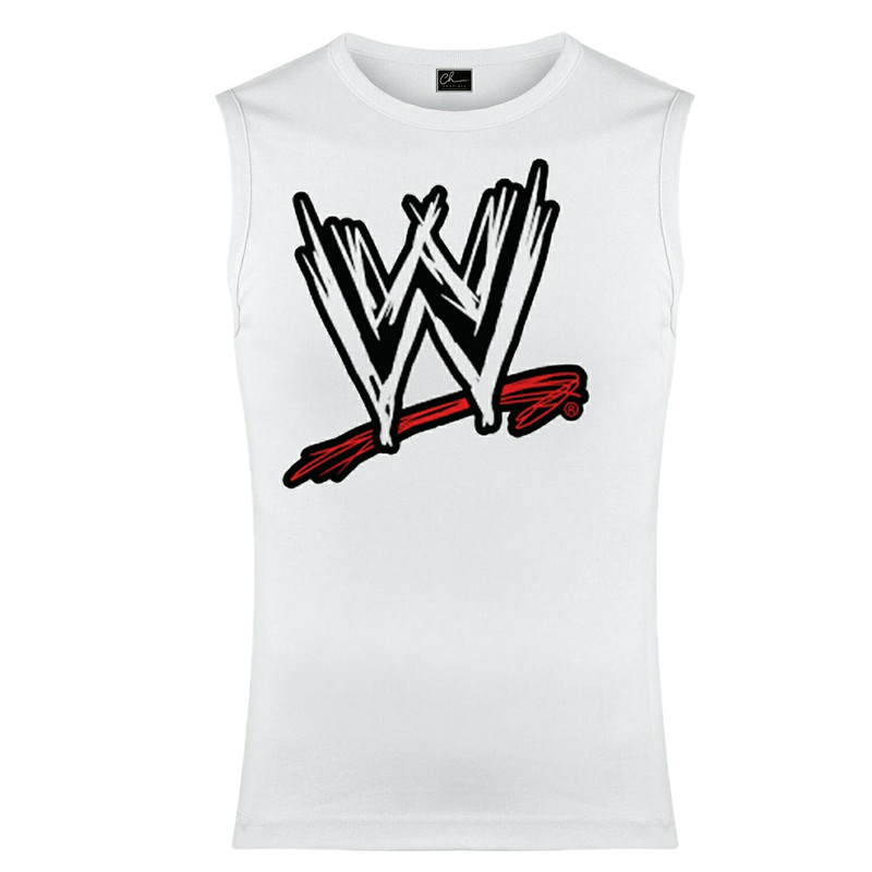 تاپ مردانه مدل wwe کد M21 رنگ سفید