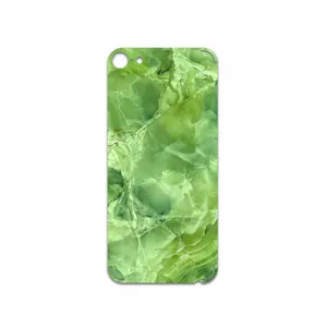 MAHOOT Green-Crystal-Marble Cover Sticker for Apple iPod touch 6th generation
