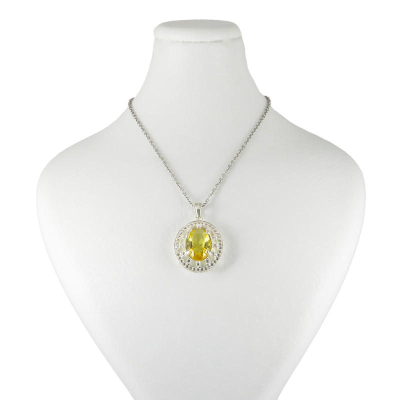 گردنبند نقره زنانه مدل AV176N-S14 C3