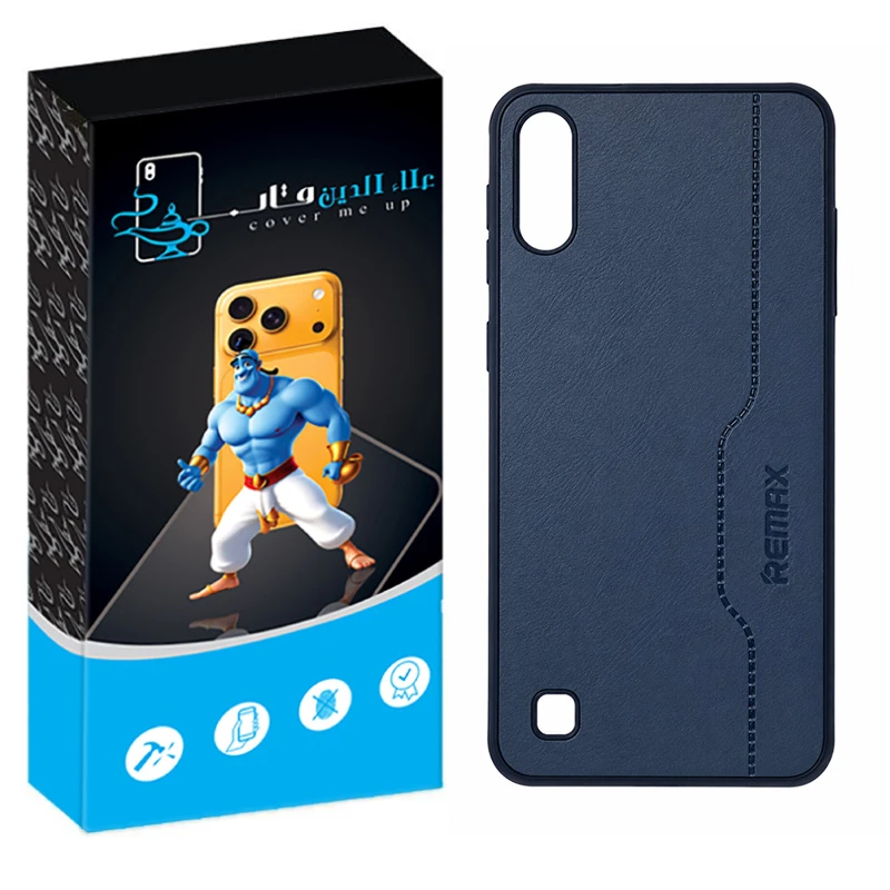 کاور علاالدین قاب مدل چرم RMX مناسب برای گوشی موبایل سامسونگ Galaxy A10
