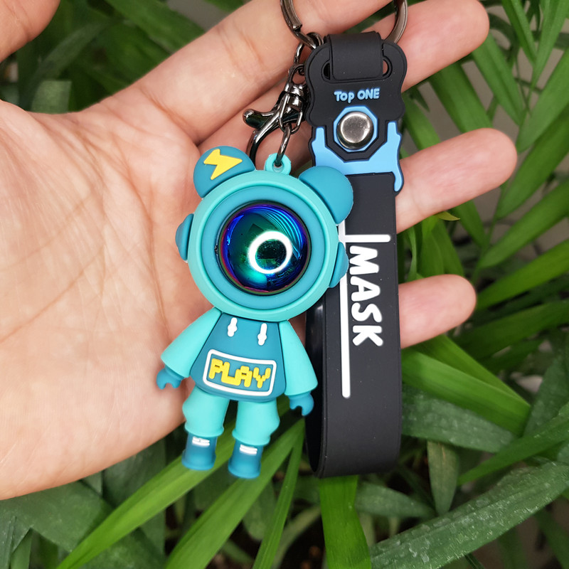 جاکلیدی مدل فانتزی خرس فضانورد کد J316 جاکلیدی مدل فانتزی خرس فضانورد کد J316