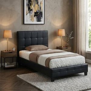 تخت خواب ملامینه یک نفره مدل رز سایز 90×200 سانتی متر