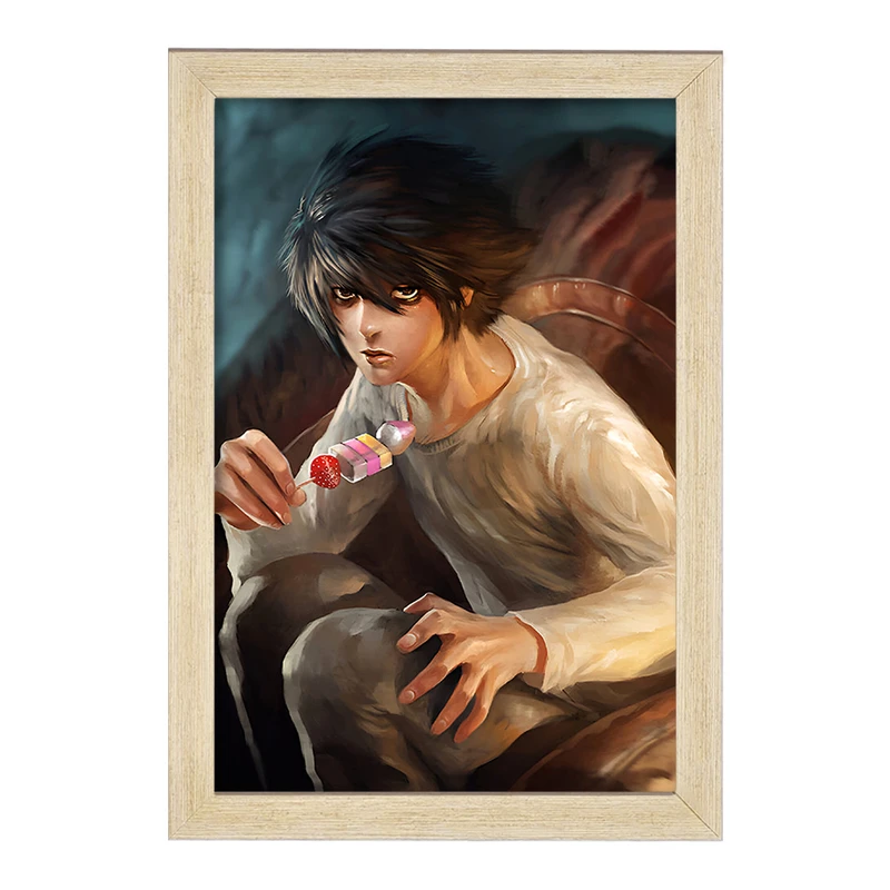 تابلو خندالو مدل انیمه دفترچه مرگ (Death Note) کد F9054