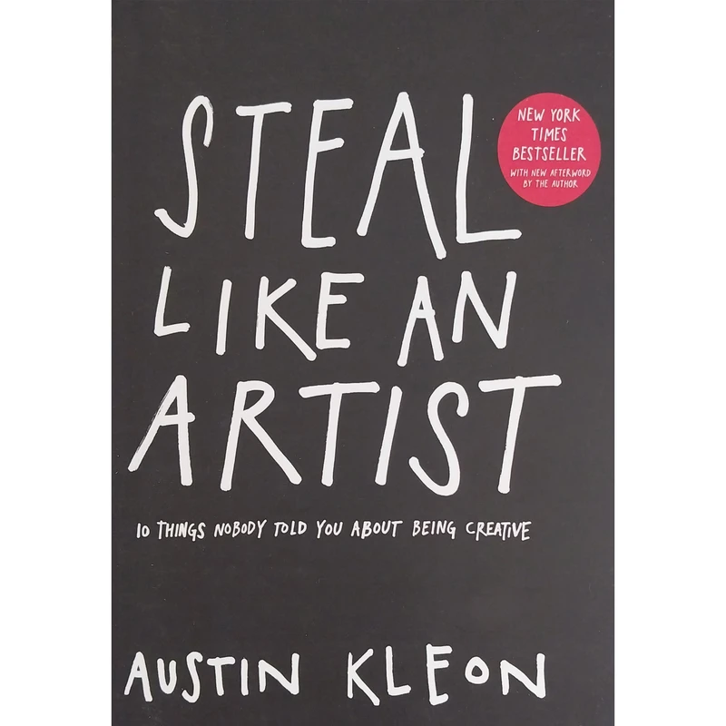 کتاب steal like an artist اثر Austin Kleon انتشارات معيار علم