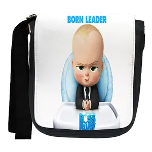 کیف دوشی دخترانه طرح بچه رییس کد dy9
