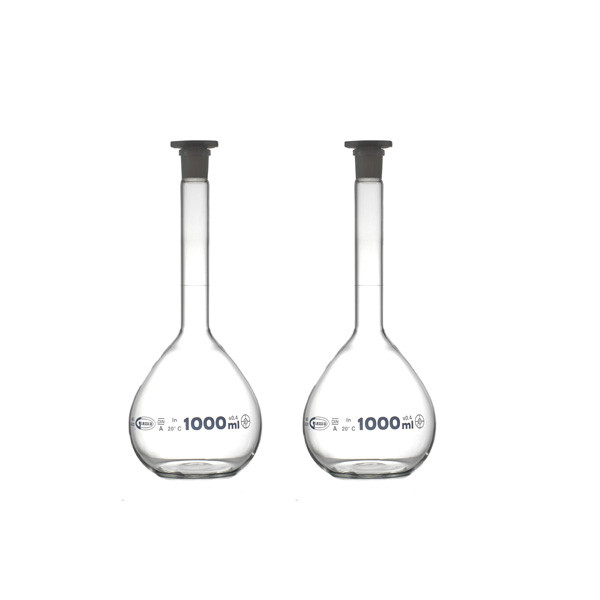 بالن ژوژه آزمایشگاهی مدل 02 ظرفیت 1000 میلی لیتر بسته 2 عددی