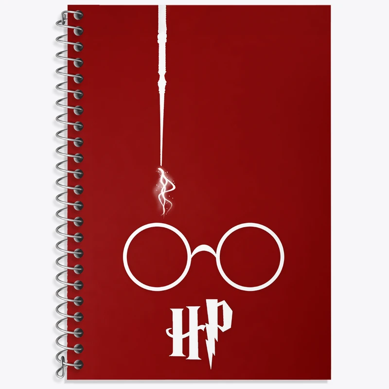 دفتر نت موسیقی 50 برگ خندالو طرح هری پاتر (Harry Potter) کد N3158