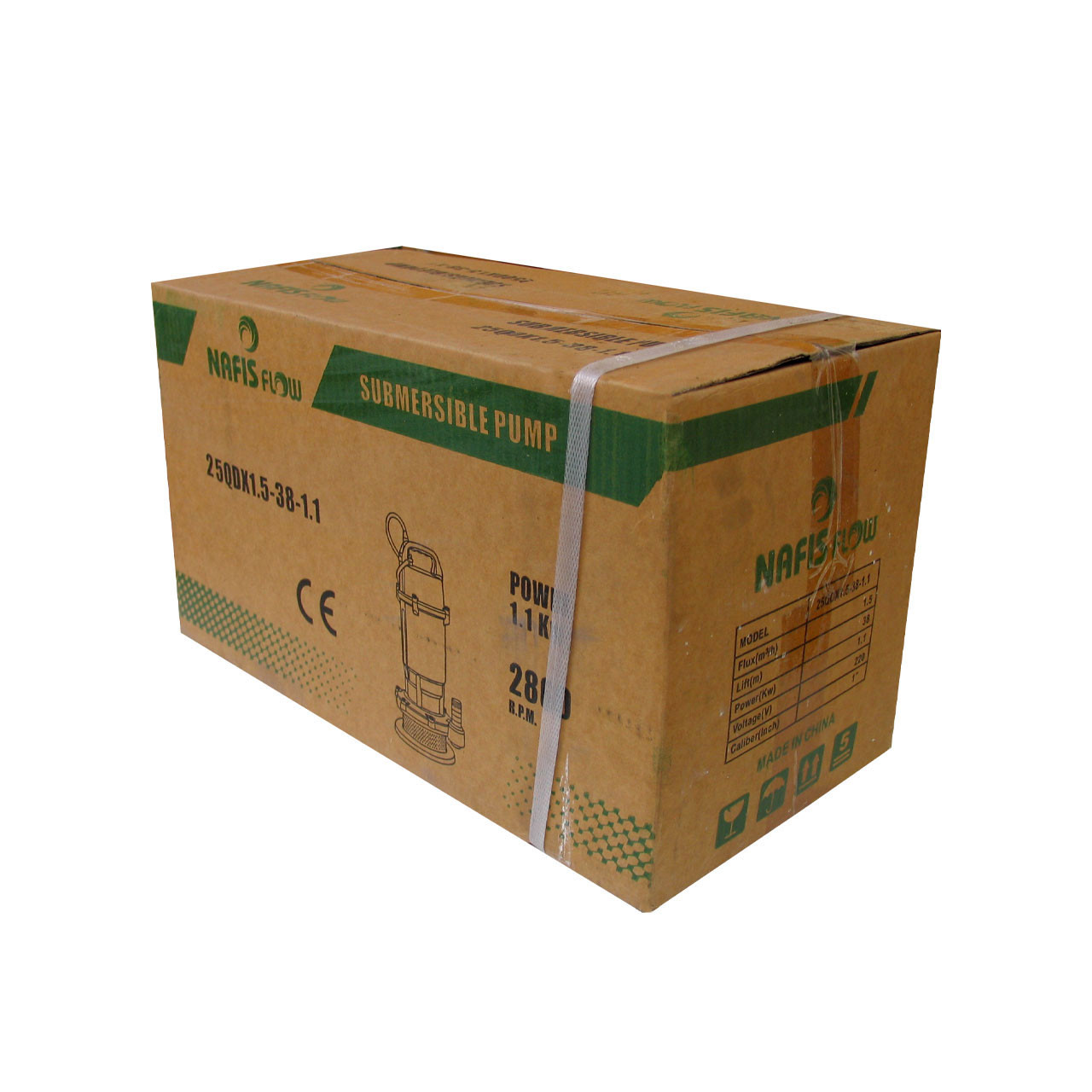 پمپ کف کش نفیس فلو مدل QDX 1.5-38-1.1