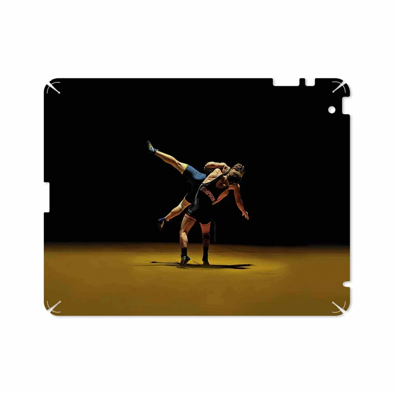 برچسب پوششی ماهوت مدل Wrestling مناسب برای تبلت اپل iPad 2 2011 A1396