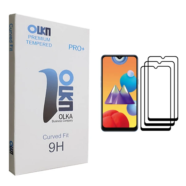 محافظ صفحه نمایش الکا مدل +PRO مناسب برای گوشی موبایل سامسونگ Galaxy M01s بسته سه عددی