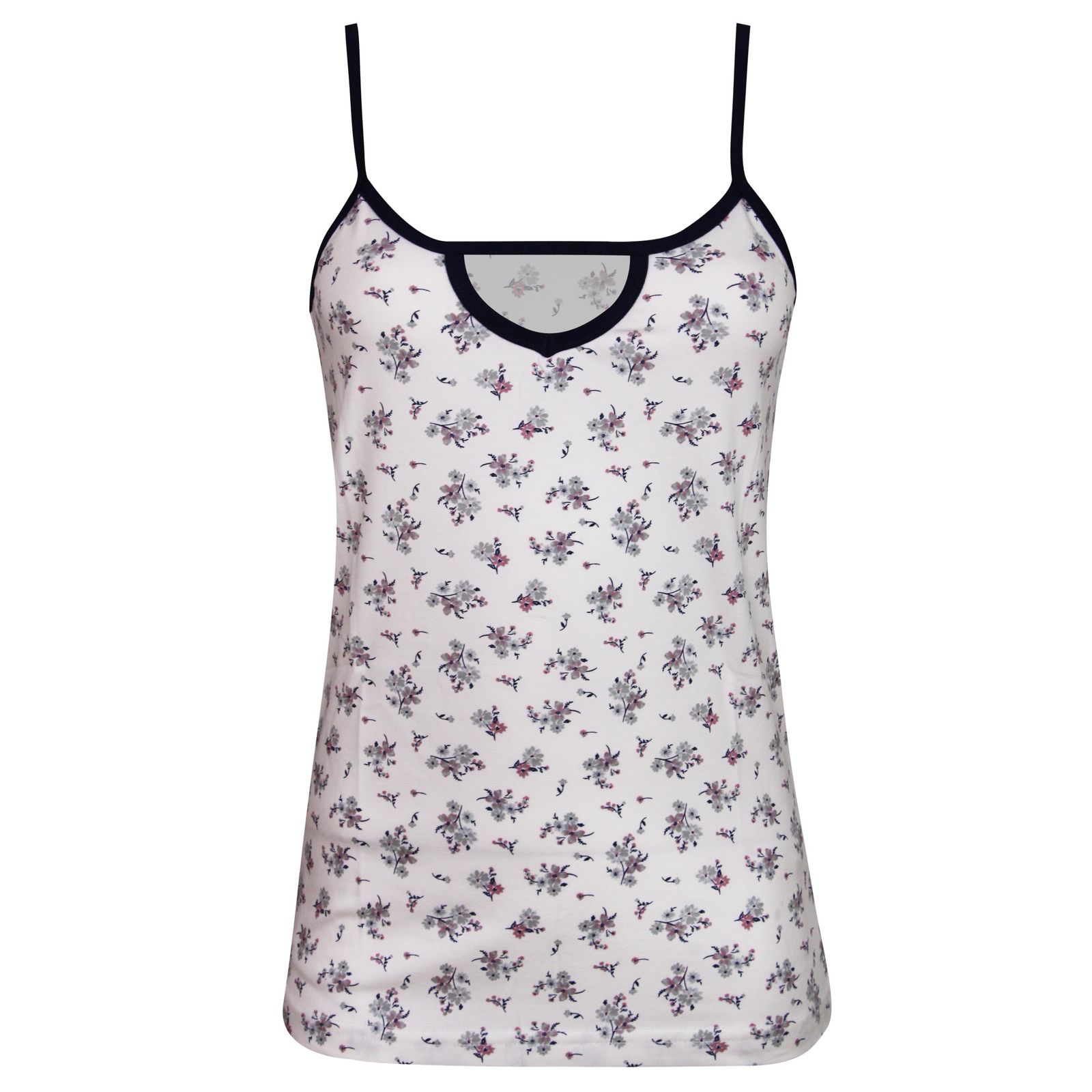 ست تاپ و شلوارک زنانه کوزا مدل پنبه ای کد 9184-3 رنگ سرمه ای -  - 2