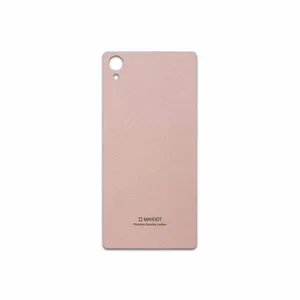 MAHOOT Rose Gold Leather Cover Sticker for Sony Xperia X