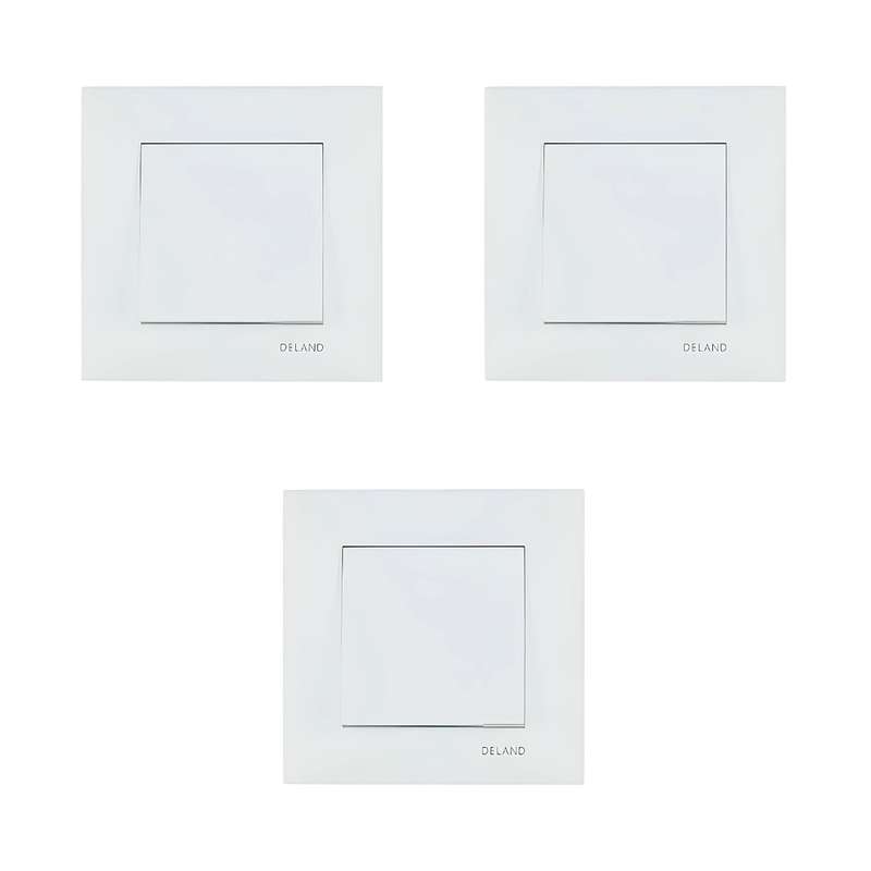 کلید تک پل دلند مدل آسا بسته 3 عددی