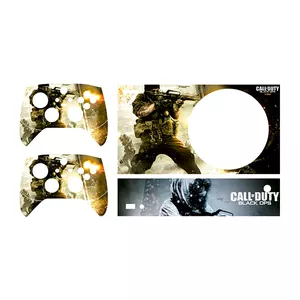 برچسب کنسول بازی ایکس باکس series s مدل call of duty کد 12 مجموعه 4 عددی