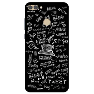 Megafone Social Media 1898 Cover For Huawei Y9 2018