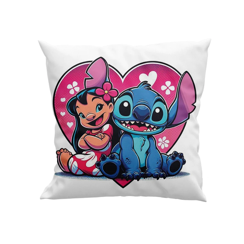 کوسن کودک پاد آفرین مدل کارتون استیچ و لیلو کد DKK1016