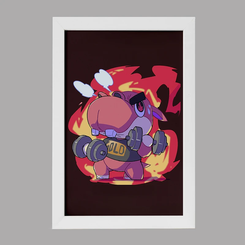 تابلو خندالو مدل بازی انیمال کراسینگ (Animal Crossing) کد 32684