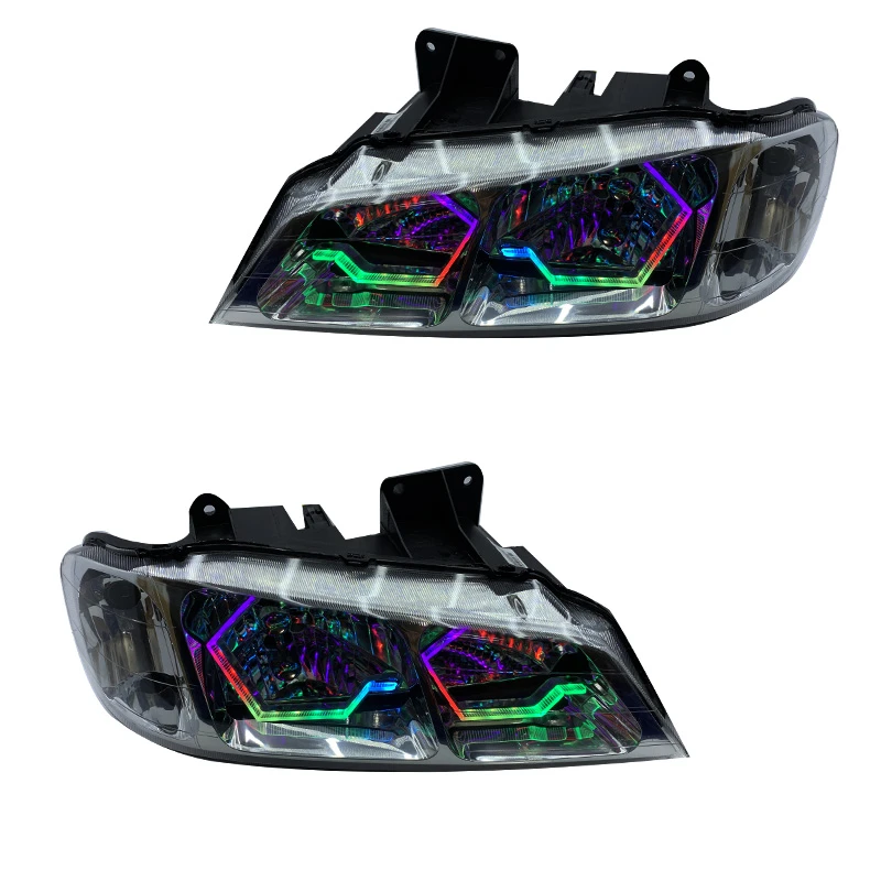 چراغ جلو خودرو گروه پژوهش صنعت مدرن مدل 3D-i8-FC مناسب برای پژو پارس بسته دو عددی