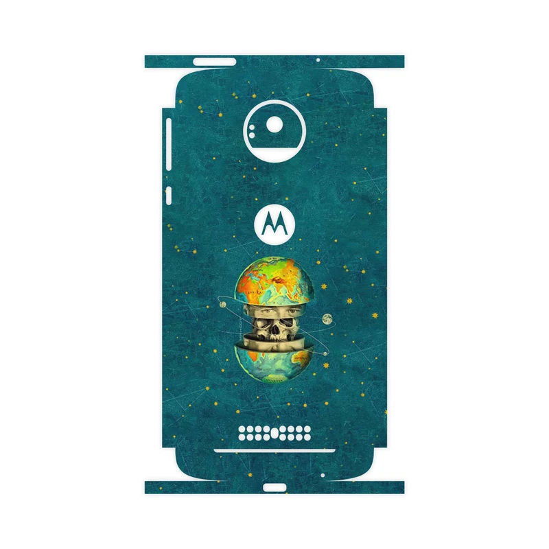 برچسب پوششی ماهوت مدل Collage of Earth Face-FullSkin مناسب برای گوشی موبایل موتورولا Moto Z