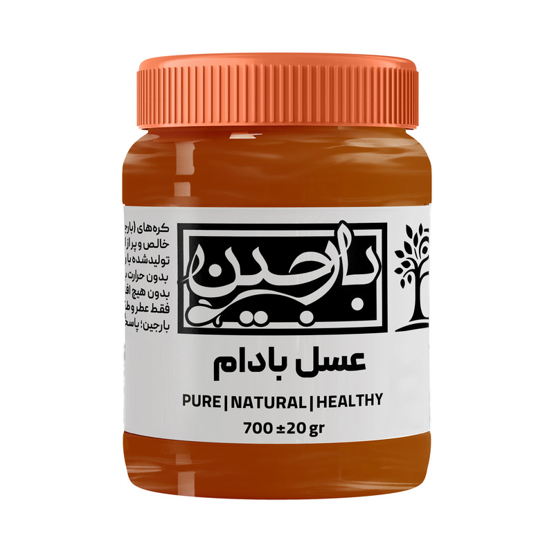 عسل بادام عموعطار بارجین - 700 گرم