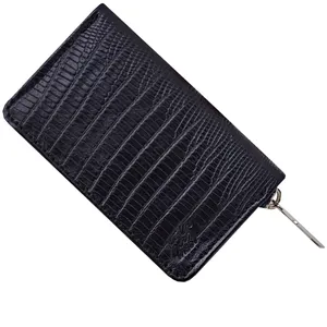 جاکارتی چرمی آسو مدل دورزیپ لیزارد