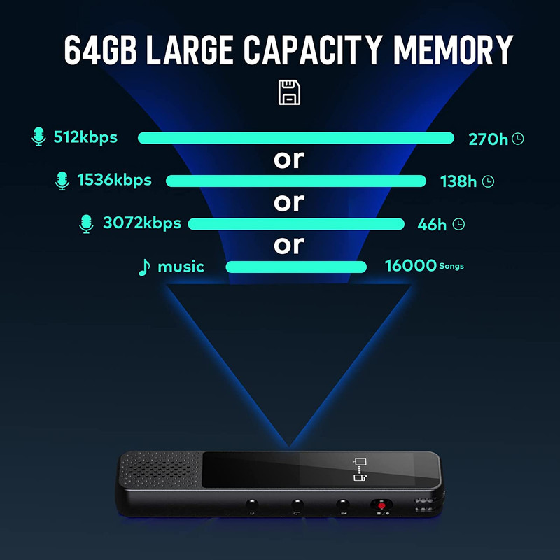 ضبط کننده دیجیتالی صدا بنجی مدل C7 Bluetooth 32GB