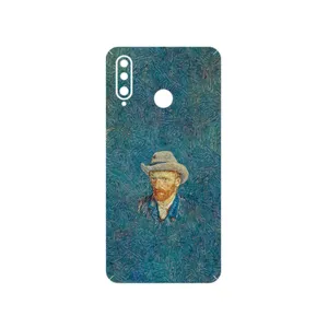 MAHOOT Self portrait with a gray felt hat Cover Sticker for Huawei P30 Lite 48 MP Camera
