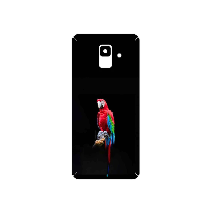 برچسب پوششی ماهوت مدل Parrot مناسب برای گوشی موبایل سامسونگ Galaxy A6 2018